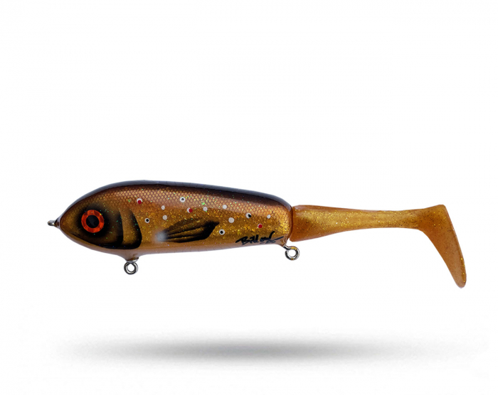 Billow Baits Stor Paddan - Brown Trout i gruppen Fiskedrag / Tailbeten hos Örebro Fiske & Outdoor AB (Storpaddan Brown Trout)